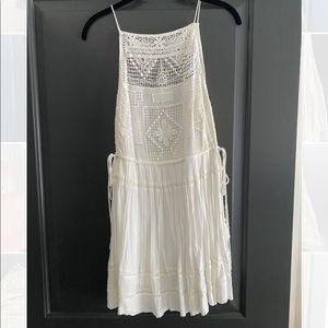 Free People Crotchet Lace Sun Dress